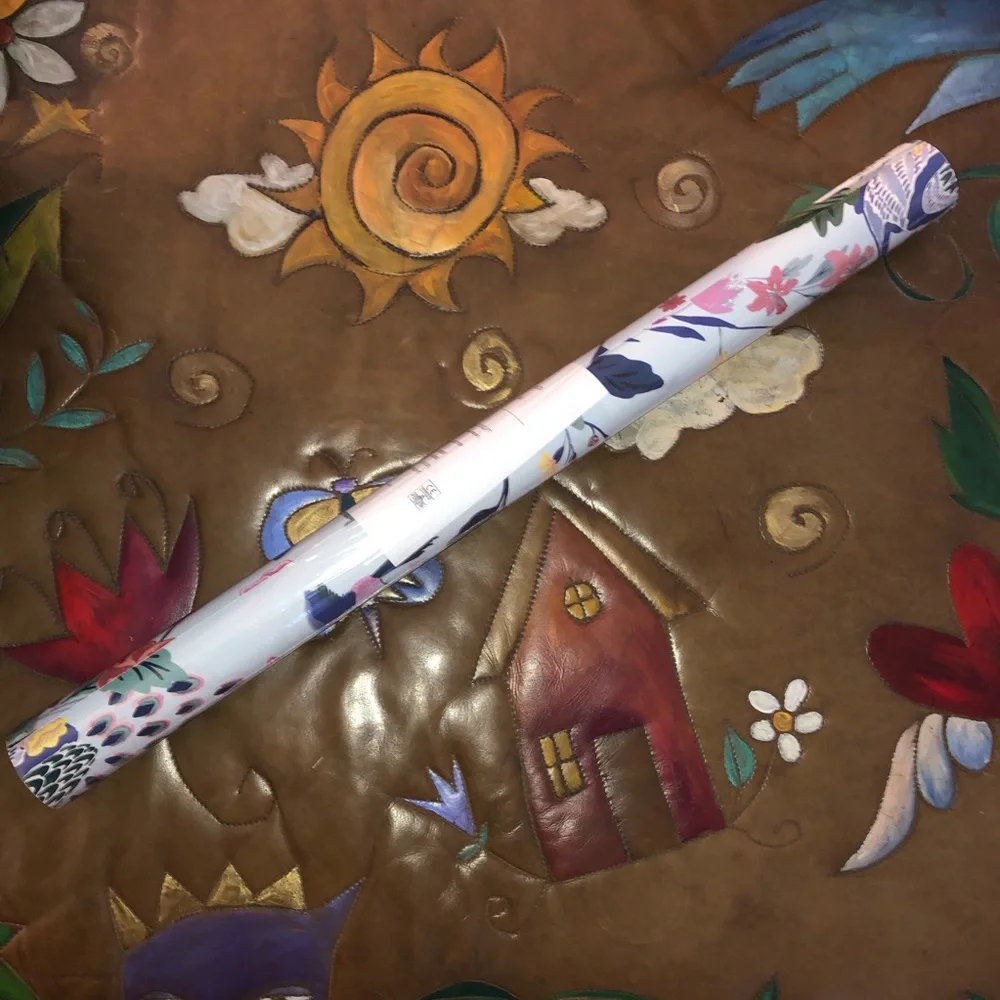 New Anthropologie Home Decor Sylvia Floral Peacock Wallpaper Wall Art Mural